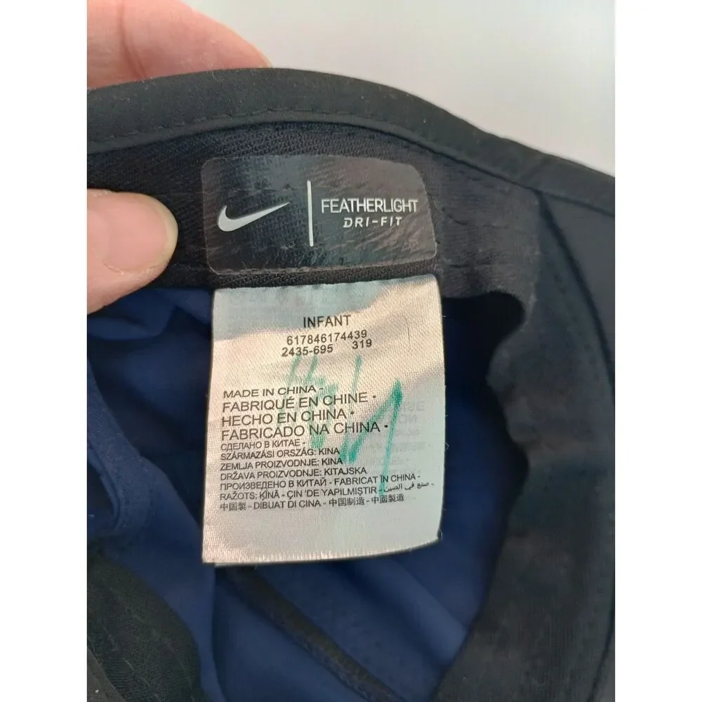 Nike Featherlight Dri-Fit Infant Navy Blue Adjustable Hat